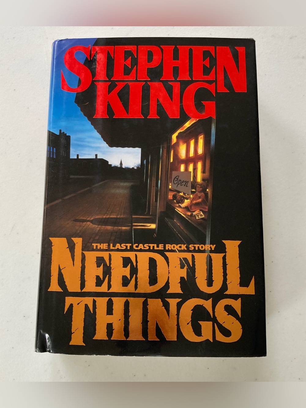 Needful Things Stephen King The Last Castle Rock Story 1991 Vintage Horror Clean